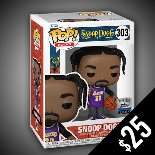 Funko Pop! Rocks: Snoop Dog (Lakers Jersey) #303 LE15000 – Chalice