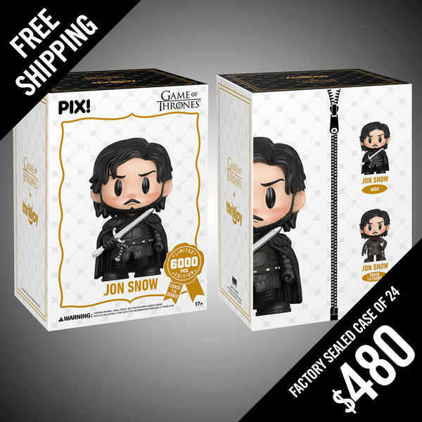 Thrilljoy PIX: Game of Thrones: Jon Snow (LE6000) (Factory Sealed