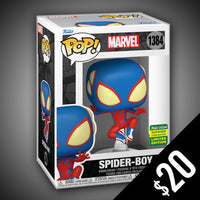 Funko Pop! Marvel: Spider-Boy #1384 (SDCC Summer 2024 Shared Sticker)