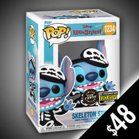 Funko Pop! Disney: Skeleton Stitch (CHASE) #1234