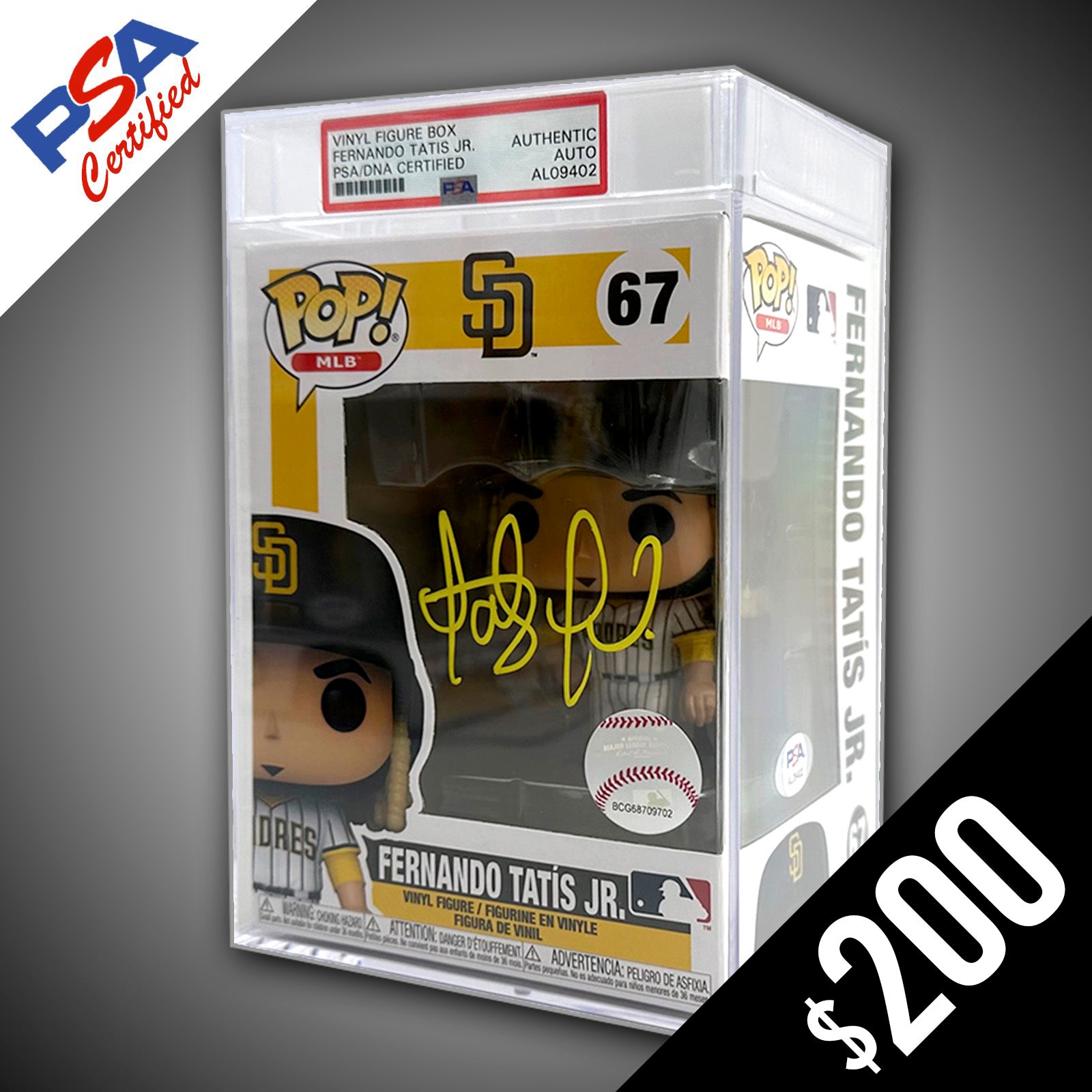 FUNKO POP MLB F・タティス jr./サンディエゴ・パドレス Amazon.com: Funko POP MLB: Padres - Fernando Tatís Jr. (Home