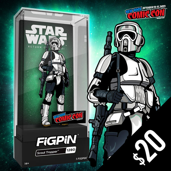 FiGPiN - Chalice Collectibles Exclusive (NYCC 2023): Star Wars: Scout Trooper #1280 (LE 1000)