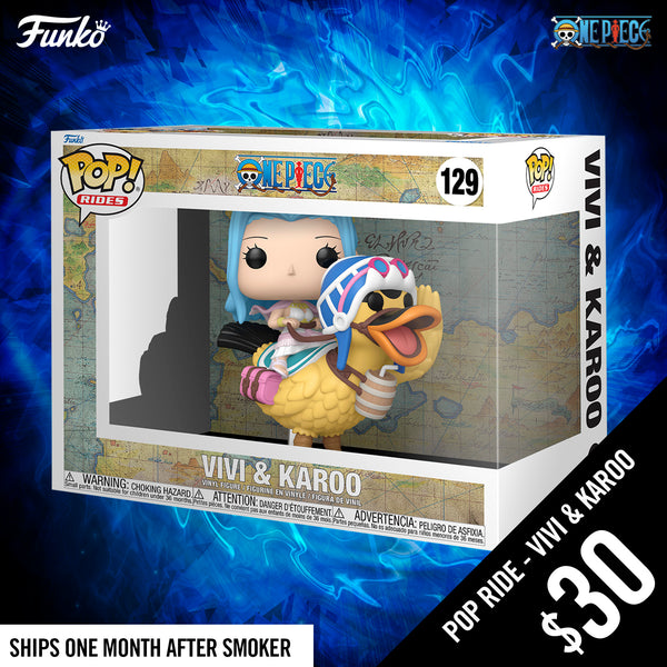 Pre-Order: Funko Pop Ride! One Piece S10: Vivi and Karoo #129