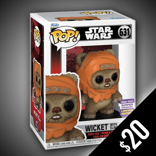 Funko Pop! Star Wars: Wicket with Slingshot #631 (Summer