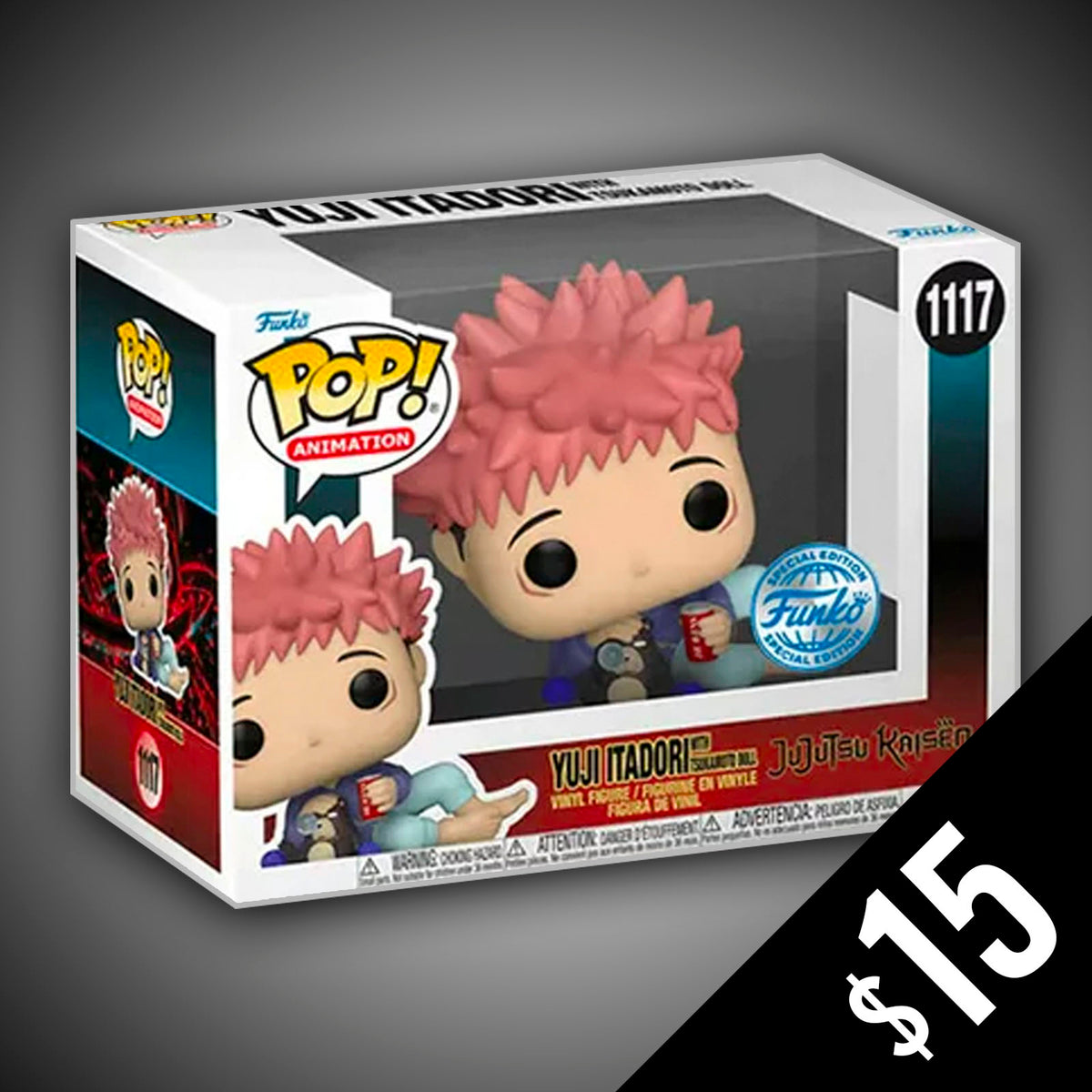 Funko Pop! Jujutsu Kaisen: Yuji With Doll #1117 (SE) – Chalice Collectibles