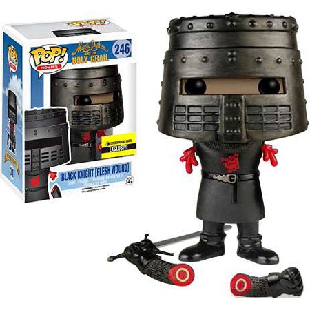 Funko Pop! Movies: Monty Python and the Holy Grail- Black Knight (Flesh Wound) #246