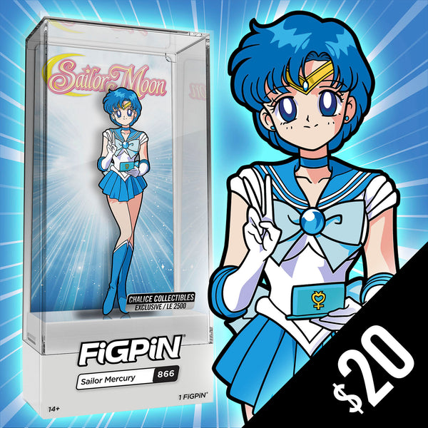 FiGPiN - Chalice Collectibles Exclusive: Sailor Moon:  Sailor Mercury (LE2500) #866