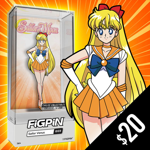 FiGPiN - Chalice Collectibles Exclusive: Sailor Moon:  Sailor Venus (LE2500) #869