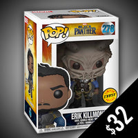 Funko Pop! Marvel: Black Panther: Killmonger #278 (CHASE)