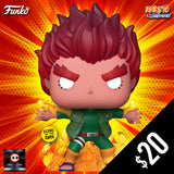 Funko Pop! Chalice Collectibles Exclusive: Naruto - Might Guy (Eight Inner Gates) #824