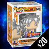 Funko Pop! Chalice NYCC Shared Exclusive: DBZ: Goku (Ultra Instinct w/Kamehameha) #1211