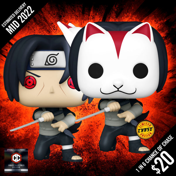 Pre-Order: Funko Pop! Chalice Collectibles Exclusive: Naruto: Anbu Itachi (1 in 6 chance of chase) (Est. delivery: MID 2022)