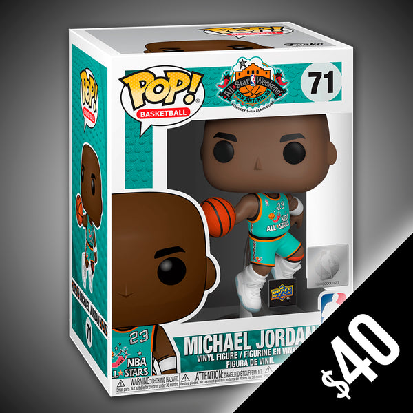 Funko Pop! Basketball Michael Jordan All-Star Upper Deck Exclusive Figure  #71