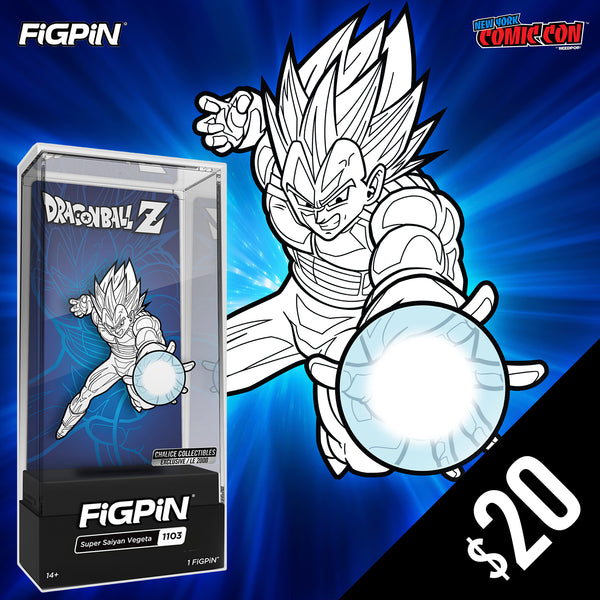 FiGPiN - Chalice Collectibles Exclusive: DBZ: Vegeta NYCC 2022 (LE 2000) #1103