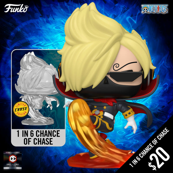 Pre-Order: Funko Pop! Chalice Collectibles Exclusive: One Piece Sanji Soba Mask (1 in Chance of Chase)