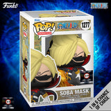 Pre-Order: Funko Pop! Chalice Collectibles Exclusive: One Piece - Sanji - Soba Mask (1 in 6 Chance of Chase)