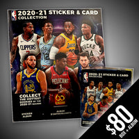 PANINI: 2020-2021 Basketball - Sticker and Card Collection (Includes Album)
