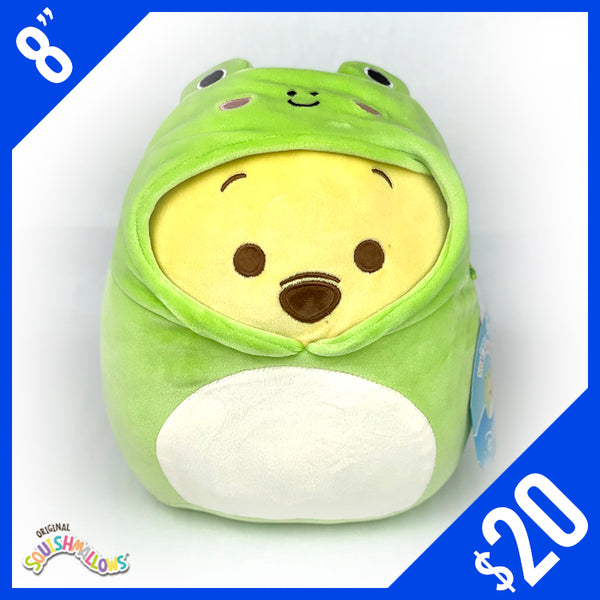 Original Squishmallows! Winnie the Pooh in Frog Costume 8 – Chalice  Collectibles