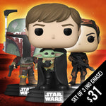 Pre-Order: Funko Pop! The Mandalorian: Set of 3 Commons (no chase) (NP)