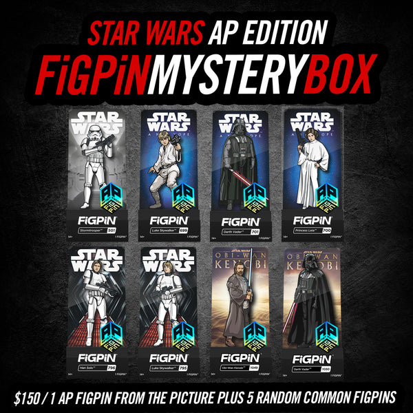 FiGPiN - STAR WARS AP FiGPiN Guaranteed Mystery Box (December 2022)