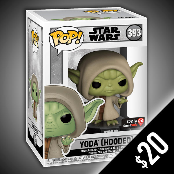 Funko Pop! Star Wars: Hooded Yoda #393