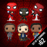 Pre-Order: Funko Pop! Spider-Man: No Way Home (NP) (Set of 6 Commons)
