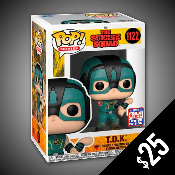 Funko Pop! The Suicide Squad: T.D.K #1122 (2021 Summer Convention Shared Sticker)