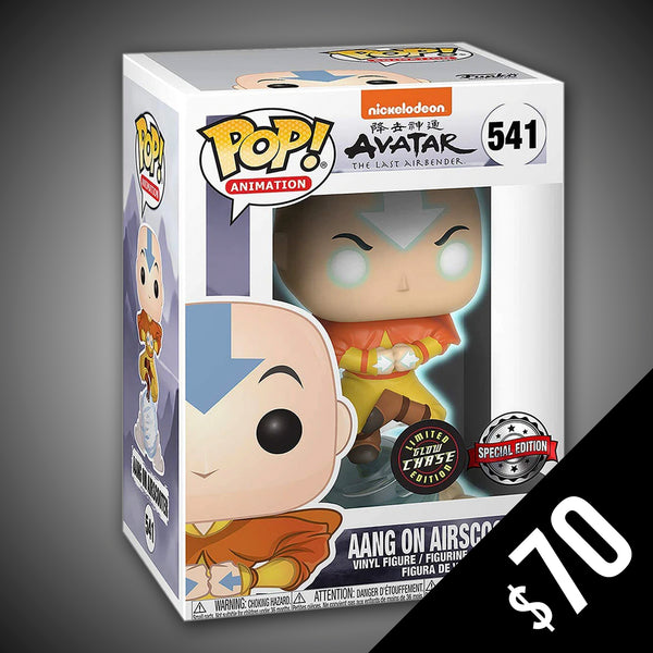 Funko Pop! Avatar - The Last Airbender: Aang on Air Scooter (Chase)
