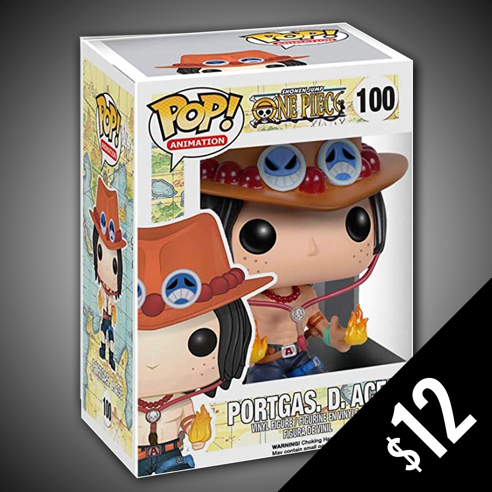 P.O.P ONE PIECE PORTGAS D. ACE 限定版 Funko Pop! One Piece - Portgas D. Ace #100 | eBay