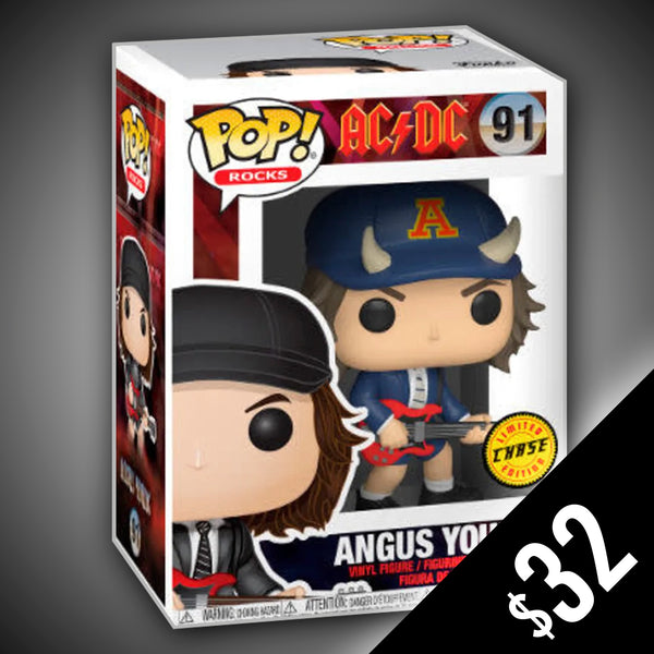 Funko Pop! Rocks - AC/DC: Angus Young (CHASE) #91