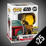 Funko Pop! Star Wars: Boba Fett (Gold Chrome) #297