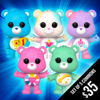 Funko Pop! Care Bears 40th (Set of 5 Commons)