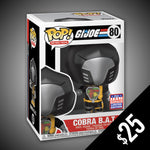 Funko Pop! G.I.Joe: Cobra B.A.T. #80 (2021 Summer Convention Shared Sticker)