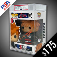 Funko Pop! Bleach: Ichigo (non-chase) (AAA)- SIGNED by Johnny Yong Bosch (PSA Certified - Gem Mint 10 Auto)