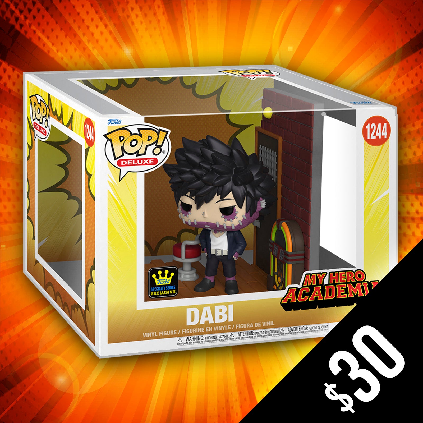 Pre-Order: Funko Pop Deluxe! My Hero Academia: Dabi #1244 – Chalice ...