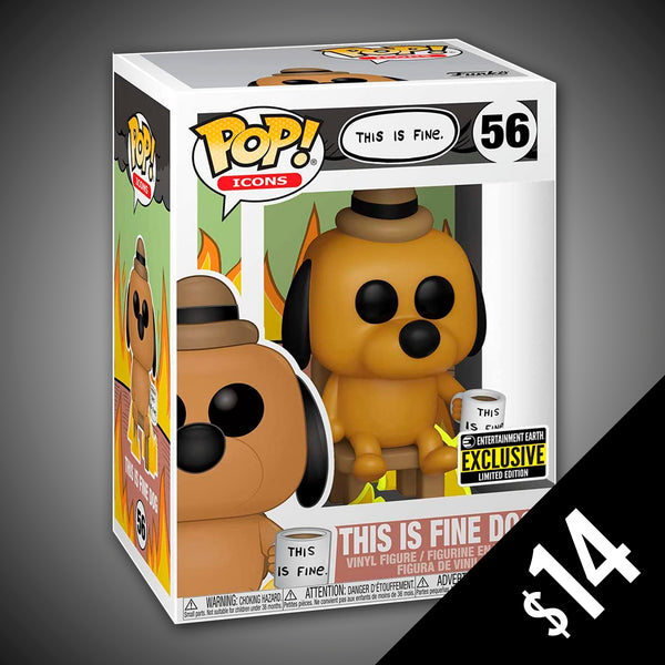 Funko Pop! Icons: This is Fine Dog #56