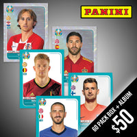 PANINI: 2020 Euro Cup Soccer Preview (Stickers + Album)