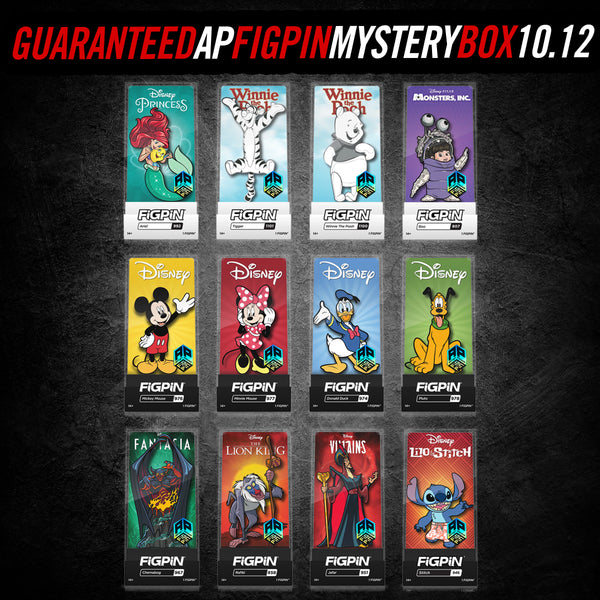FiGPiN - FigPiN AP Guaranteed Mystery Box (Disney Oct 2022)