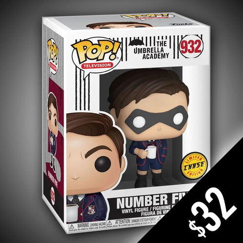 Funko Pop! television The Umbrella Academy Chase Number Five #932 [Mask]