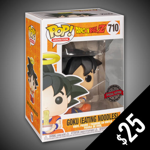 Funko Pop! Dragonball Z #710 Goku Eating Noodles  Exclusive