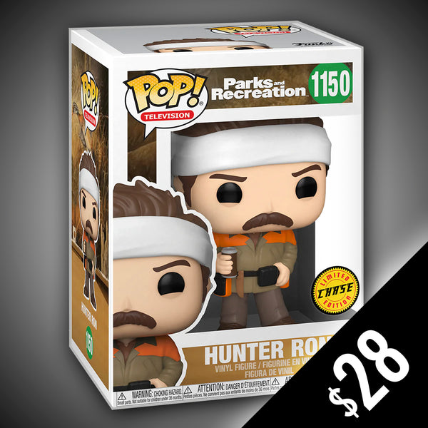 Funko Pop! Television: Parks and Recreation: Hunter Ron (CHASE) #1150