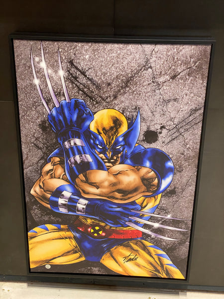 Wolverine Canvas. Signed by Stan Lee