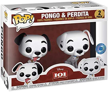 Funko Pop! Disney: 101 Dalmatians- Pongo and Perdita