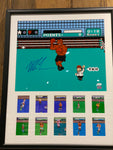 Signed Mike Tyson Punch-Out Frame
