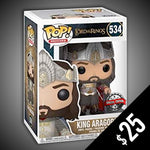 Funko Pop! Lord of The Rings: King Aragorn #534
