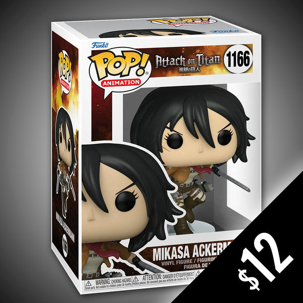 Pop! Attack on Mikasa #1166 Collectibles