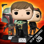 Pre-Order: Funko Pop! The Mandalorian: Set of 3 Commons (no chase)