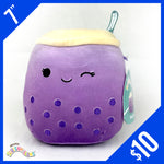 Original Squishmallows! Poplina the Purple Boba 7"