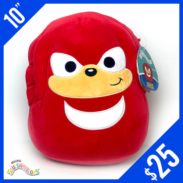 Original Squishmallows! Sonic The Hedgehog: Knuckles (10")