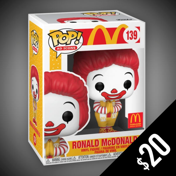 Funko Pop! Ad Icon: Ronald McDonald - Thailand Exclusive (non-chase)